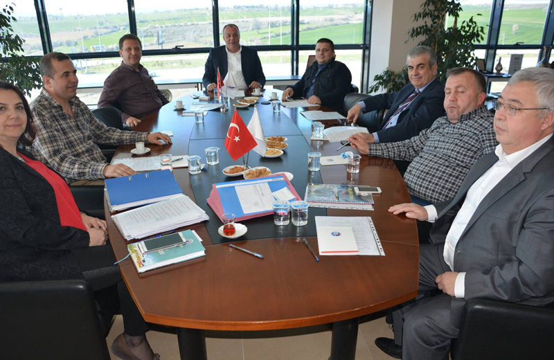 Bülend Engin Başkanlığında ÇTSO Yönetim Kurulu Toplandı